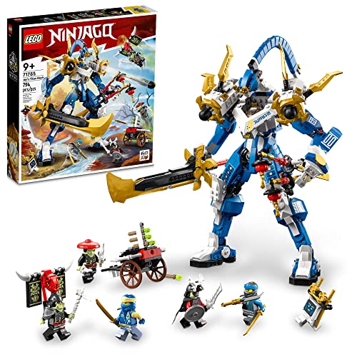 LEGO NINJAGO Jayâs Titan Mech 71785 Building Toy Set for Kids, Boys, and Girls Ages 9+ (794 Pieces) from LEGO