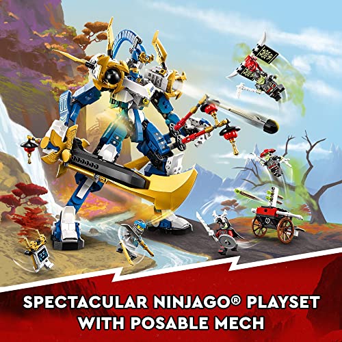 LEGO NINJAGO Jayâs Titan Mech 71785 Building Toy Set for Kids, Boys, and Girls Ages 9+ (794 Pieces) from LEGO