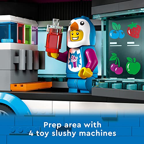LEGO City Penguin Slushy Van 60384 Building Toy Set for Kids, Boys, and Girls Ages 5+ (194 Pieces) from LEGO
