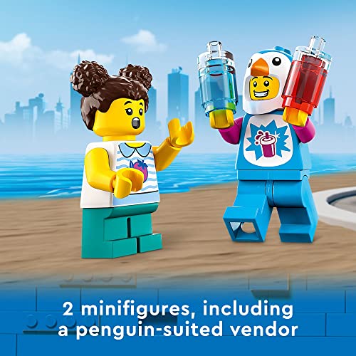 LEGO City Penguin Slushy Van 60384 Building Toy Set for Kids, Boys, and Girls Ages 5+ (194 Pieces) from LEGO
