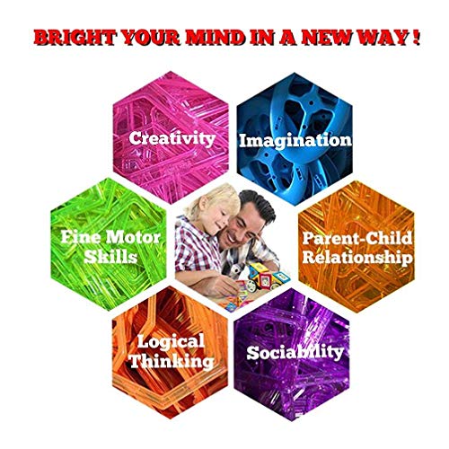 Magnetic Building Blocks Educational Toys Tiles Set for Boys & Girls Magnet Stacking Block Sets for Kid's Basic Skills Learning & Development Toys-Excellent Children's Giftsï¼YZ-044ï¼ from Ningbo Yizhi Toys Co.,Ltd