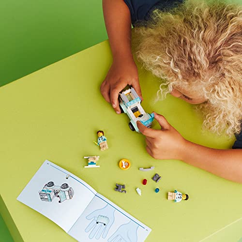 LEGO City Vet Van Rescue 60382 Building Toy Set for Preschool Kids, Boys, and Girls Ages 4+ (58 Pieces) from LEGO