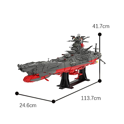 Sayotoo Spaceship Battleship UCS Model Building Kit, Space Battleship UCS Building Block Sets,Yamat Warship Building Blocks Toy,Military Battleship Toys, Gift for Adults and Kids (5,325 Pieces) by Sayotoo
