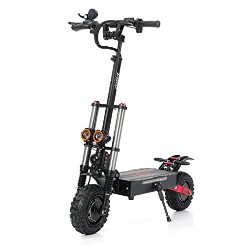 LAOTIE Ti30 Electric Scooter Adults, 5600W Dual Motors (Total), Max Speed 52 MPH & 87 Miles Range, 11" Tubeless Tires, Foldable E-Scooter with Oil Brake and Electric Brake, Dual Suspension from Shenzhen LuXiangTe Technology Co., Ltd.