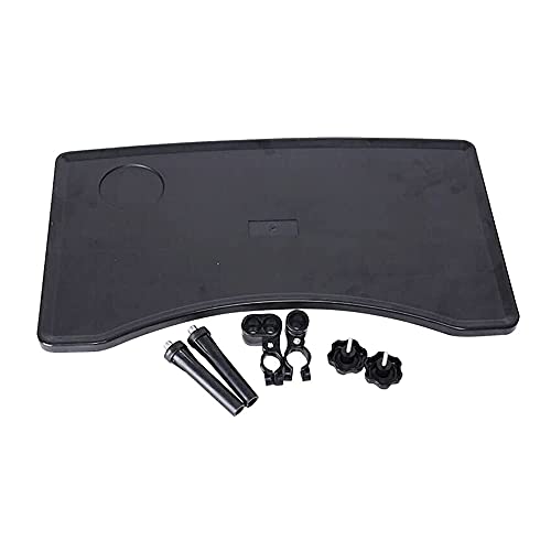 Wheelchair Tray, Detachable Wheelchair Table Removable Adult,Mobility Accessory Attachment Cup Holder Durable, Wheelchair Accessories,Fits Wheelchair Arms of 16" - 20", with Secure Straps by QingTD