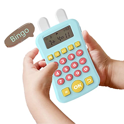 Math Games for Kids Toys 5-10 Year Old Boy,Talking Math Manipulatives Educational Machine 13 Modes Addition and Subtraction Games,Learning Activities Easter Gifts for Boys Kids Age 6-12 by DQMOON