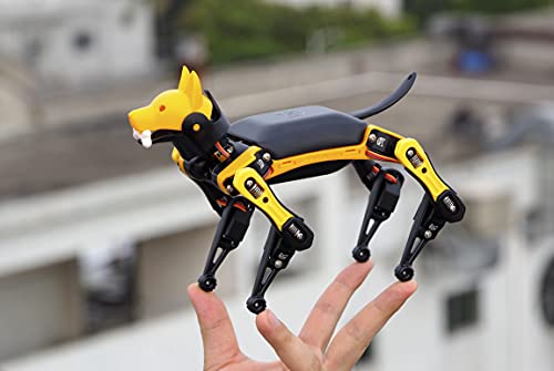 Petoi Bittle Robot Dog Robotics Kit(Construction) - Coding Robot Building Kit, Programmable Open Source, STEM/Coding/Robotics Educational Toy, 3D Puzzle Assembly, Sophisticated Motions, App Control by Petoi