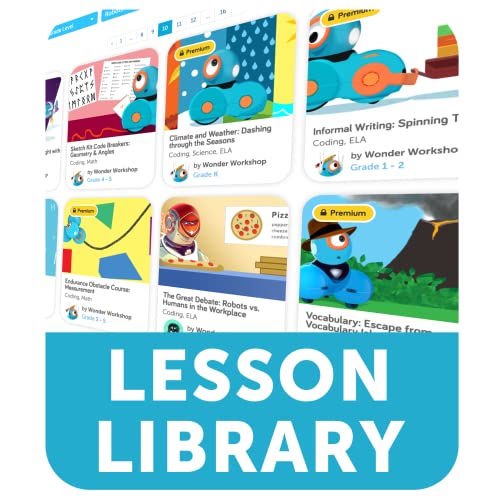 Wonder Workshop Dash Robot Wonder Pack â Coding Educational Bundle for Kids 6+ â Free STEM Apps with Instructional Videos - Launcher Toy, Sketch Kit Drawing, Gripper Building from Wonder Workshop