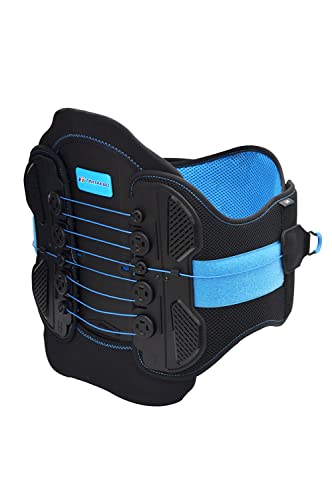 LSO Back Brace with Maximum Decompression Plate&Adjustable Arch Back Support,Pulley System Lumbar Support Belt for Herniated Disc Pain Relief,Spine Stenosis,Sciatica,Scoliosis(S/M fit belly 23.5"-35") from Timtakbo
