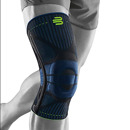 Bauerfeind Sports Knee Support - Knee Brace for Athletes with Medical Grade Compression - Stabilization and Patellar Knee Pad (Black, M) from Bauerfeind