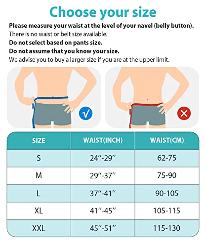 BERTER Lower Back Brace for Lower Back Pain Relief for Men & Women, Lumbar Back Waist Support Belt with Compression Band-Lightweight, Breathable, Sleek & Ergonomic Design (M, Black) from BERTER