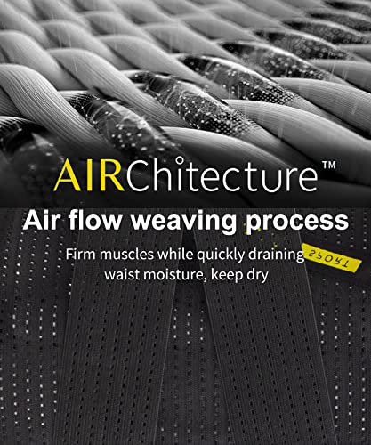 BERTER Lower Back Brace for Lower Back Pain Relief for Men & Women, Lumbar Back Waist Support Belt with Compression Band-Lightweight, Breathable, Sleek & Ergonomic Design (M, Black) from BERTER