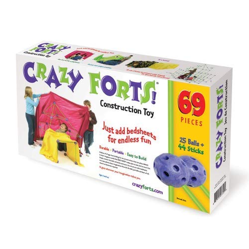 Crazy Forts, Purple, 69 Pieces by Crazy Forts