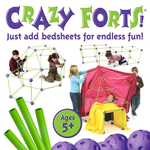 Crazy Forts, Purple, 69 Pieces by Crazy Forts