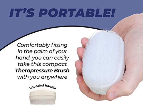 Wilbarger Therapy Brush, 6 Pack â Therapressure Brush for Occupational Therapy for Sensory Brushing â Designed by Patricia Wilbarger â Use as Part of The Wilbarger Brushing Protocol by Clipper Mill