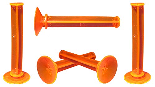 Nicky Bigs Novelties 23" Pump Action Suction Dart Bullet Rifle Western Hunting Novelty Toy Plastic Shooting Sniper Scope Fake Gun Black with Orange Tip from Rhode Island