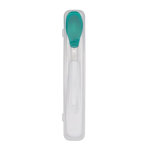 OXO Tot On-The-Go Feeding Spoon - Teal from Oxo Tot