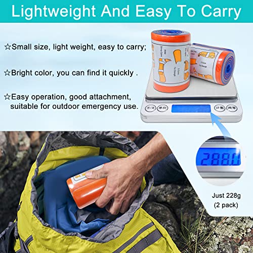 2 Pack Universal Aluminum Roll Splint Medical Polymer Fixture Bone First aid - 36 INCH by TANDCF