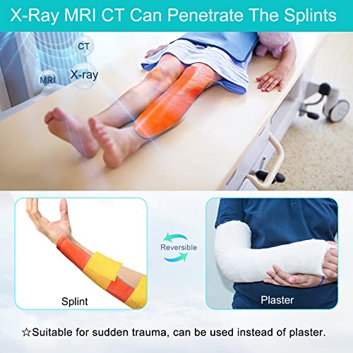 2 Pack Universal Aluminum Roll Splint Medical Polymer Fixture Bone First aid - 36 INCH by TANDCF