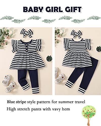 12-18 Months Baby Girl Clothe 18 Month Girl Clothing Spring Shirt Top Pant Set Girl Outfits 18 Months Toddler Girl Clothe by 