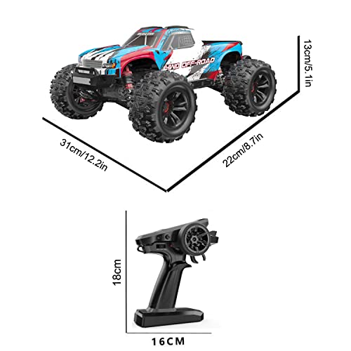 Muised Hyper Go MJX 16208,16209,16210, 1/16 Brushless RC 4WD High Speed Off-Road Buggy Truck, 45km/h, Ready to Run 4X4 Fast Remote Control Car Funny Toys Halloween Toys for Girls 8-12 by Muised