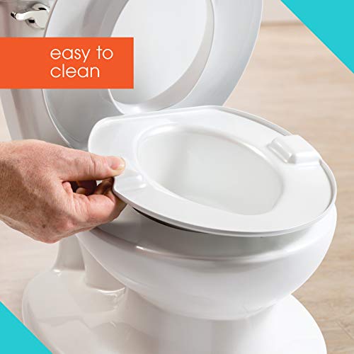 Summer Infant My Size Potty, White - Realistic Potty Training Toilet Looks and Feels Like an Adult Toilet - Easy to Empty and Clean by Summer Infant