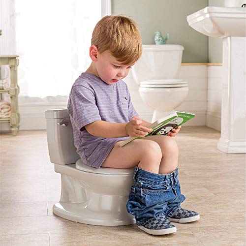 Summer Infant My Size Potty, White - Realistic Potty Training Toilet Looks and Feels Like an Adult Toilet - Easy to Empty and Clean by Summer Infant