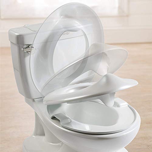 Summer Infant My Size Potty, White - Realistic Potty Training Toilet Looks and Feels Like an Adult Toilet - Easy to Empty and Clean by Summer Infant