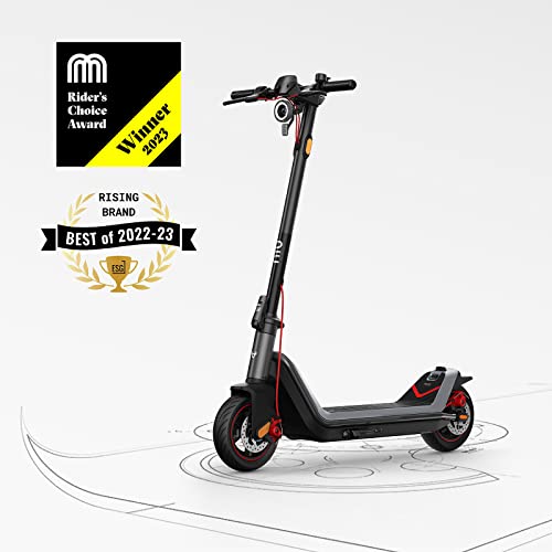 NIU KQi3 Max Electric Scooter, 450W Power, 40 Miles Long Range, Max Speed 23.6MPH, 25% Hill Climbing, 265lbs Max Load, Self-Healing Tires, Portable Folding Electric Scooter for Adults, UL Certified from Jiangsu Niu Electric Technology Co., Ltd