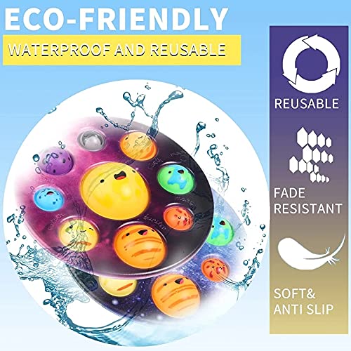 Lamvpker Solar System Dimple for Kids Simple Planet Dimple Oversize Poppet Fidget Toy Space Astronomy Space Toys Educational Toys for Party Favors Christmas Birthday Gift from Lamvpker
