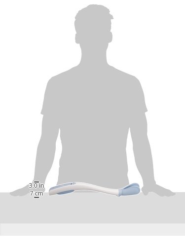 Juvo Toilet Aid - 18â Long Reach Personal Wiping Aid with Hygienic Cover - Easy Use Comfort Self Wiper for Toileting (SATA01) by Juvo