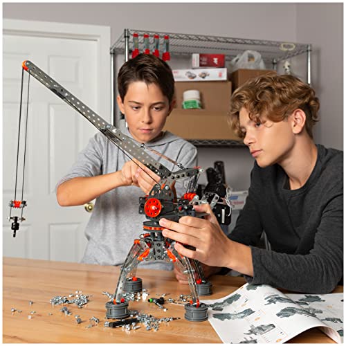 Meccano, Super Construction 25-in-1 Motorized Building Set, STEAM Education Toy, 638 Parts, for Ages 10+ from Spin Master