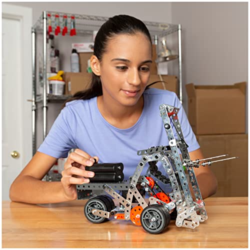 Meccano, Super Construction 25-in-1 Motorized Building Set, STEAM Education Toy, 638 Parts, for Ages 10+ from Spin Master