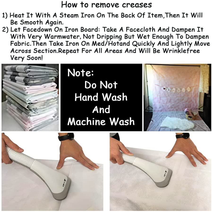 AIBIIN 7x5ft Rustic Wood Baby Shower Backdrop Boho A Sweet Baby Girl is On The Way Pink Pampas Grass Flowers Baby Shower Photography Background Boho Baby Shower Decorations for Girl Supplies Vinyl by AIBIIN