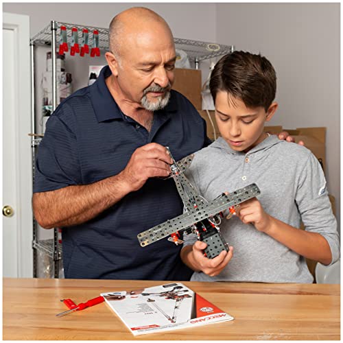 Meccano, Super Construction 25-in-1 Motorized Building Set, STEAM Education Toy, 638 Parts, for Ages 10+ from Spin Master