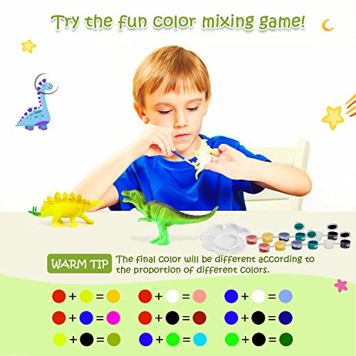 BATURU Kids Crafts Dinosaur Painting Toys, Art and Crafts for Kids Age 3-12, Kids Painting Toys for Boys and Girls from BATURU