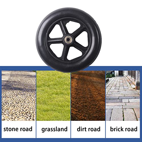 Ultra Light Portable Folding Transport Wheelchair Weight Only 16lbs, Lightweight Transport Travel Chair Support 220Lbs, Aluminum Wheelchair for Adults and Seniors by fukangyiliao