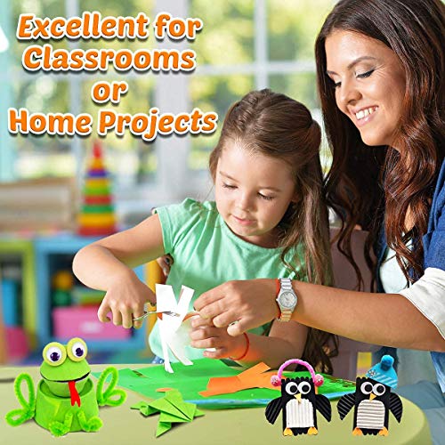 GoodyKing Arts and Crafts Supplies for Kids- D.I.Y. College School Kindergarten Crafting Supply Set Pipe Cleaner - All in One for Kids Age 4 5 6 7 8 9 Years Old Boy Girls by GoodyKing