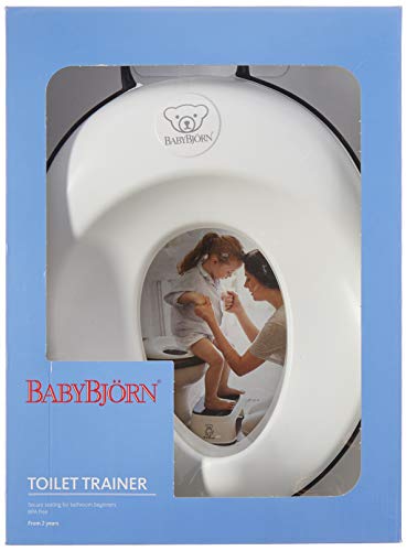 BABYBJORN Toilet Trainer - White/Black from BabyBjorn