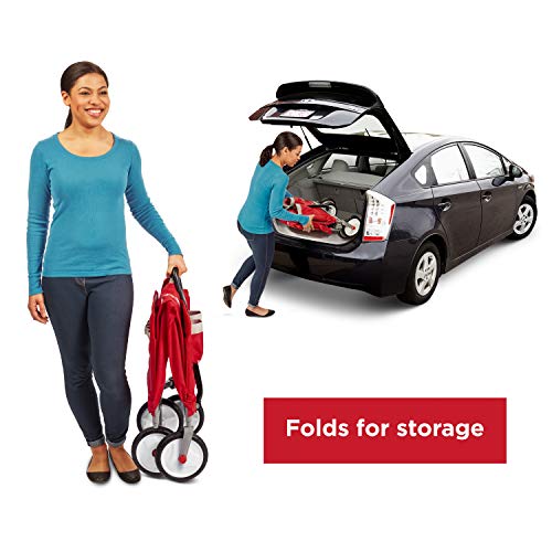 Radio Flyer Folding Wagon for kids and cargo , Red by Radio Flyer