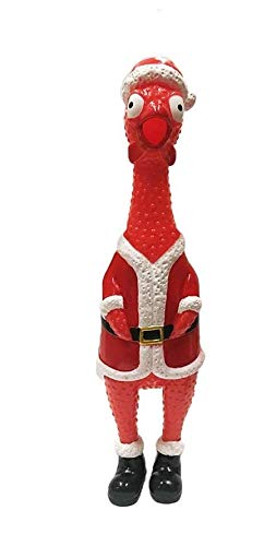 Flash Sales ANIMOLDS Squeeze Me Christmas Chicken- Hilarious Screaming Rubber Chicken Toy for Kids Novelty Squeaky Toy | The Perfect Stocking Stuffers for Kids and Adults! (Random Color) from Flash Sales