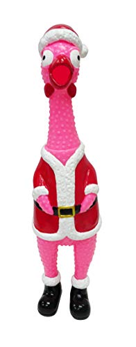 Flash Sales ANIMOLDS Squeeze Me Christmas Chicken- Hilarious Screaming Rubber Chicken Toy for Kids Novelty Squeaky Toy | The Perfect Stocking Stuffers for Kids and Adults! (Random Color) from Flash Sales