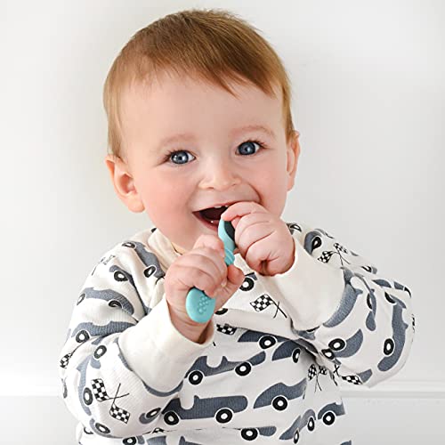 PrimaStella Silicone Rainbow Chew Spoon Set for Babies and Toddlers | Safety Tested | BPA Free | Microwave, Dishwasher and Freezer Safe from Ellagrey
