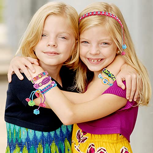 Girls Crafts Friendship Bracelet String Making Kit - Birthday Christmas Gift for Kids Age 7 8 9 10 11 12+ Year Old, DIY Bracelet Jewelry Maker Toys with Beads Supplies for Teen Girls and Adults by PREBOX