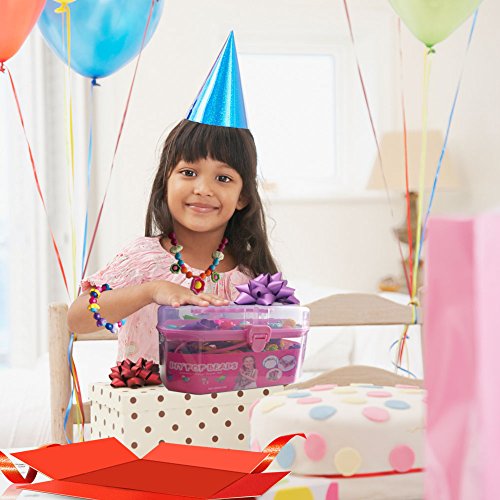 BIRANCO. Pop Beads, Jewelry Making Kit - Arts and Crafts for Girls Age 4, 5, 6, 7 Years Old, Kids Snap Beads Toys - Necklace, Bracelet, Ring Creative DIY Set | Ideal Christmas Birthday Gifts (520pcs) by TongShang