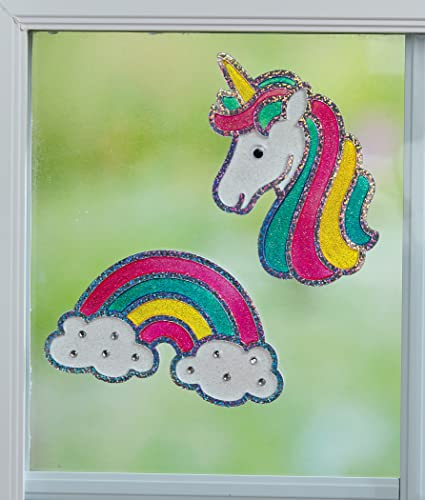 Creativity for Kids Window Art Craft Kit: Magical - Create Your Own Window Art- Unicorn Suncatcher Kit for Kids from Creativity for Kids