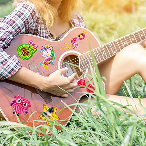 EAPHANT Diamond Painting Kits for Kids 44Pcs Diamond Painting Stickers Diamond Art for Kids Art and Crafts for Kids Ages 4-8 8-12 5D DIY Diamond Mosaic by EAPHANT
