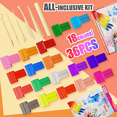 Arts and Crafts for Kids Ages 4-8 6-8 8-12, Crafts for Girls Ages 6-8 8-12 - Make Your Own Clay Handprint Bowls, Christmas Gifts Toys for 6 7 8 9 10 Year Old Girls Kids Boys from Titoclar