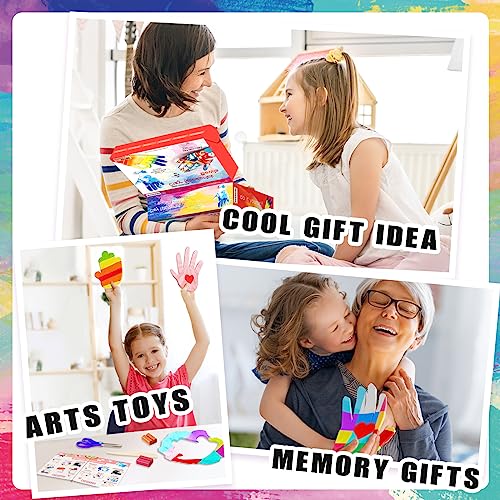Arts and Crafts for Kids Ages 4-8 6-8 8-12, Crafts for Girls Ages 6-8 8-12 - Make Your Own Clay Handprint Bowls, Christmas Gifts Toys for 6 7 8 9 10 Year Old Girls Kids Boys from Titoclar