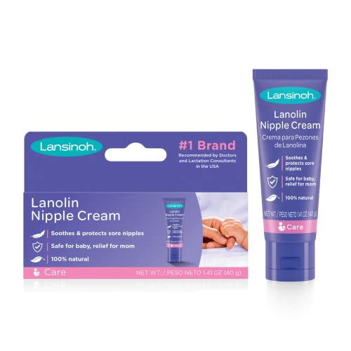 Lansinoh Lanolin Nipple Cream for Breastfeeding, 1.41 Ounces from Lansinoh Laboratories